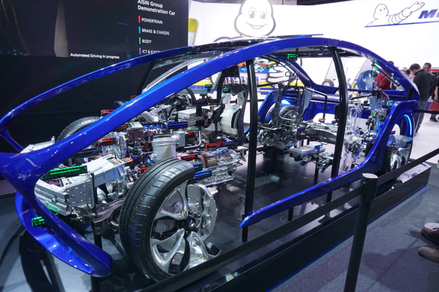 This is like the automotive equivalent of that Body Worlds exhibition.